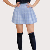 Light Blue Pleated Skirt – Kawaii Schoolgirl